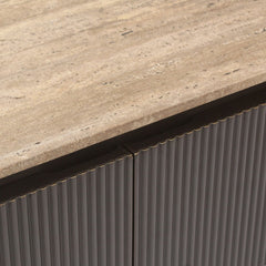 Sideboard Russo ash brown 4-doors - Richmond Interiors