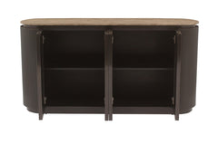 Sideboard Russo ash brown 4-doors - Richmond Interiors