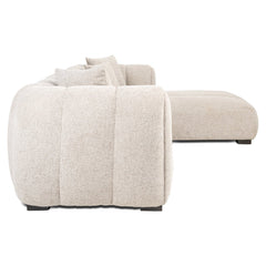 Sofa Novaro natural fancy lounge right - Richmond Interiors