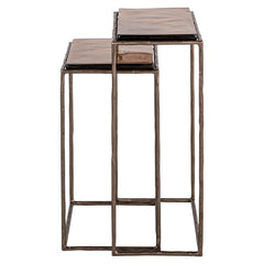 Beistelltisch Villano bronze  (Set of 2) - Richmond Interiors
