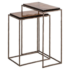 Beistelltisch Villano bronze  (Set of 2) - Richmond Interiors