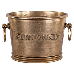 Wein- & Barzubehör Vinova brass antique wine cooler - Richmond Interiors