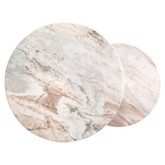 Beistelltisch Bottega Blush beige (Set of 2) - Richmond Interiors