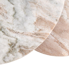 Beistelltisch Bottega Blush beige (Set of 2) - Richmond Interiors
