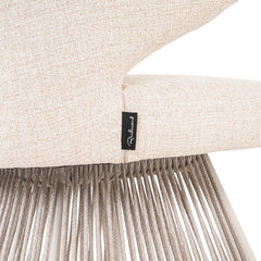 Outdoor eetkamerstoel Nuba beige alpine - Richmond Interiors