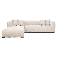 Sofa Novaro natural fancy lounge left - Richmond Interiors