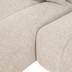 Sofa Novaro natural fancy lounge left - Richmond Interiors