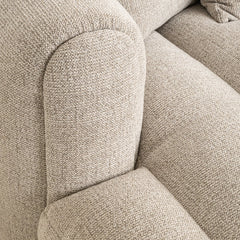 Sofa Novaro natural fancy lounge left - Richmond Interiors