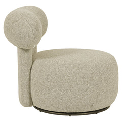 Lounge stoel Kaya cayenne brown swivel - Richmond Interiors