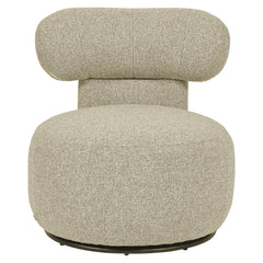 Lounge stoel Kaya cayenne brown swivel - Richmond Interiors
