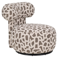 Lounge stoel Kaya weave brown - Richmond Interiors
