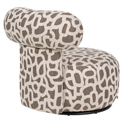 Lounge stoel Kaya weave brown - Richmond Interiors