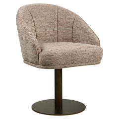 Esszimmerstuhl Beverly mocca linear swivel - Richmond Interiors