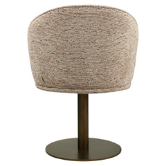 Esszimmerstuhl Beverly mocca linear swivel - Richmond Interiors