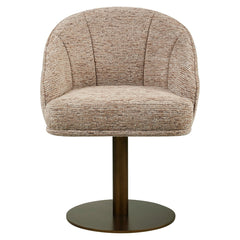 Esszimmerstuhl Beverly mocca linear swivel - Richmond Interiors