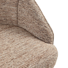 Esszimmerstuhl Beverly mocca linear swivel - Richmond Interiors
