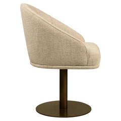 Eetkamerstoel Beverly natural fancy swivel - Richmond Interiors