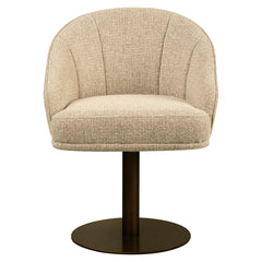 Eetkamerstoel Beverly natural fancy swivel - Richmond Interiors