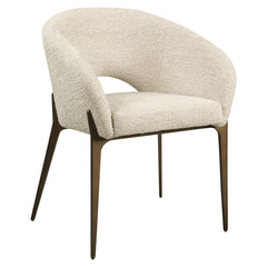 Eetkamerstoel Kenzi natural linear fire retardant - Richmond Interiors