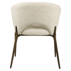 Eetkamerstoel Kenzi natural linear fire retardant - Richmond Interiors
