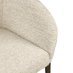Eetkamerstoel Kenzi natural linear fire retardant - Richmond Interiors