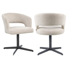 Dining chair Blanca natural fancy fire retardant - Richmond Interiors