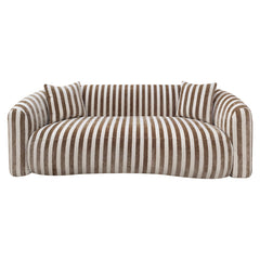 Bank Luxandra stripes sand - Richmond Interiors