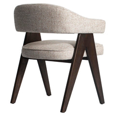 Eetkamerstoel Mori cream tweed fire retardant - Richmond Interiors