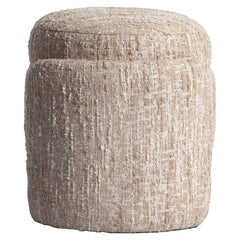 Pouffe & Footstool Cupid beige angora with storage - Richmond Interiors