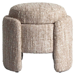 Pouffe & Footstool Cupid beige angora with storage - Richmond Interiors