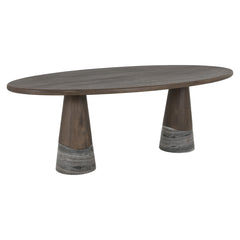Eettafel Harper Smoked charchoal - Richmond Interiors