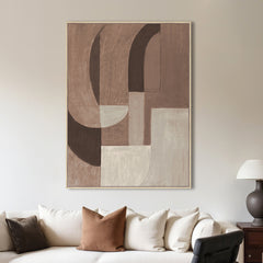 Wandkunst Tatu right brown - Richmond Interiors