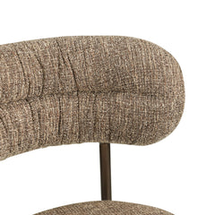 Counterstoel Encanto brown tweed - Richmond Interiors