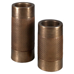 Kerzenhalter Aya brushed gold small - Richmond Interiors