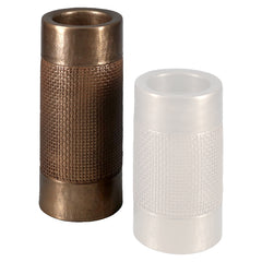 Candle holder Sky brushed gold large - Richmond Interiors