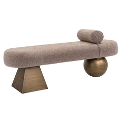 Bank Alexander Jones brown tweed fire retardant (Geneva) - Richmond Interiors