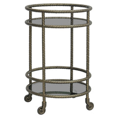 Servierwagen Macallan brass antique - Richmond Interiors