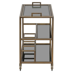 Servierwagen Ruinart brass antique - Richmond Interiors