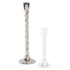 Candle holder Crillon silver large - Richmond Interiors