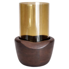 Windlicht Sloane walnut large - Richmond Interiors