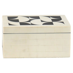 Opbergdoos Flake white (Set of 2) - Richmond Interiors