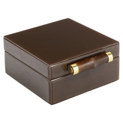 Opbergdoos Echo dark brown small - Richmond Interiors