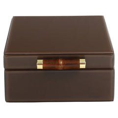 Opbergdoos Echo dark brown large - Richmond Interiors