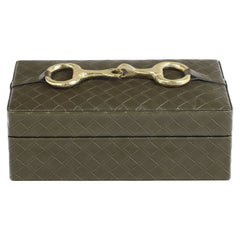 Opbergdoos Blade olive small - Richmond Interiors