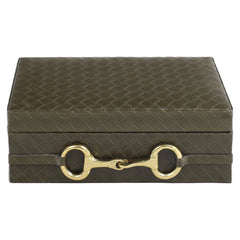 Opbergdoos Blade olive large - Richmond Interiors