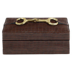 Opbergdoos Rex dark brown small - Richmond Interiors