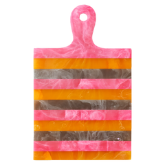 Tablett Cindy pink/orange - serving board small - Richmond Interiors