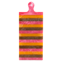 Tray Cindy pink/orange - serving board large - Richmond Interiors