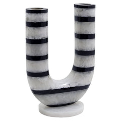 Candle holder River black/white - Richmond Interiors