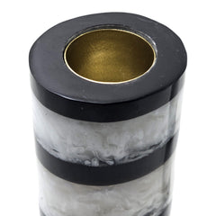 Candle holder River black/white - Richmond Interiors